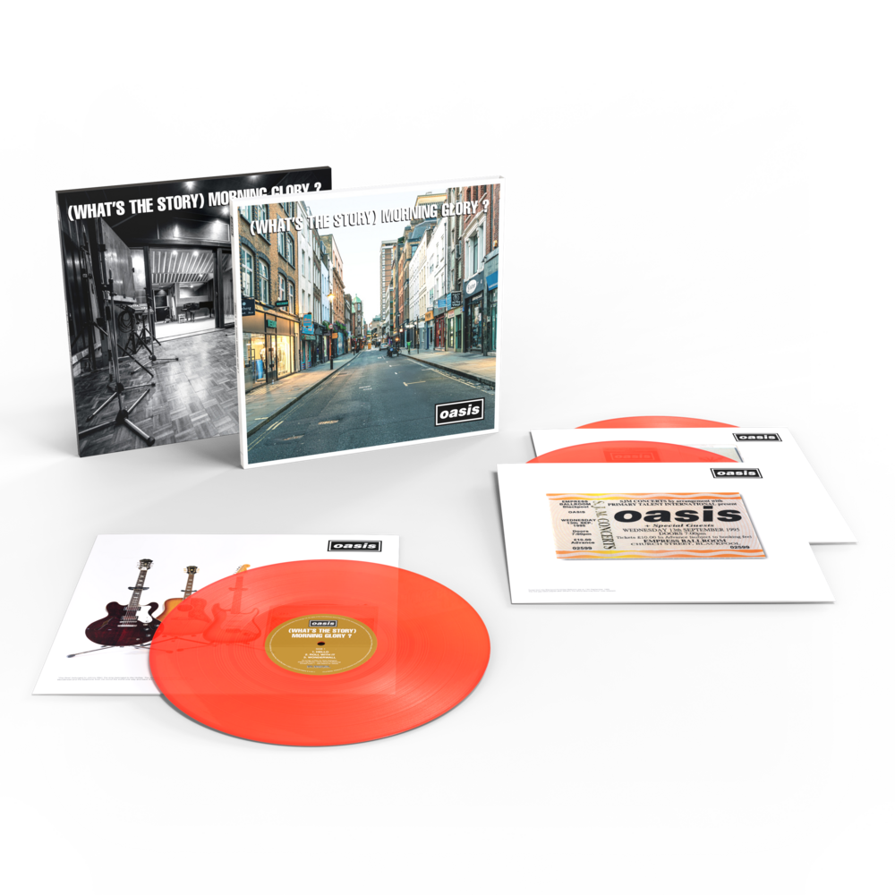 Oasis - 
(What's The Story) Morning Glory? - 30th Anniversary Acquiesce' Inspired Neon Orange UK import