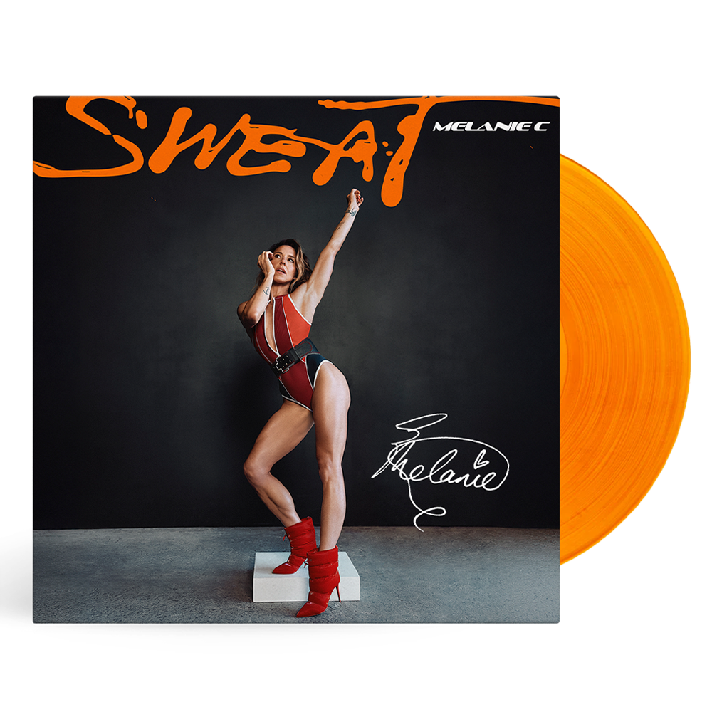 Melanie C - Sweat Limited Orange Vinyl edition firmado