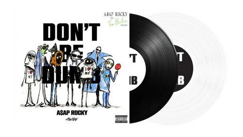 A$AP Rocky – Don't Be Dumb | Group Edition 2LP Black & White (Arte Tim Burton) USA - Black Vinyl Records Spain