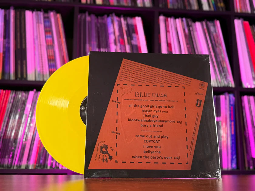 Billie Eilish - Live At Third Man Records (Colored Vinyl) USA UNOFFICIAL