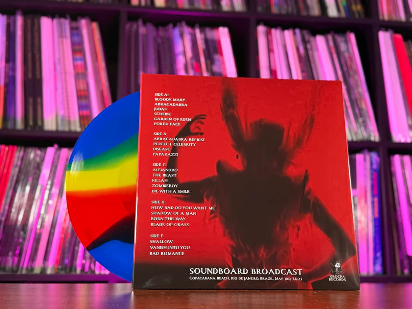 Lady Gaga - Mayhem On The Beach Rio De Janeiro 2025 (Colored Vinyl) USA NO OFICIAL