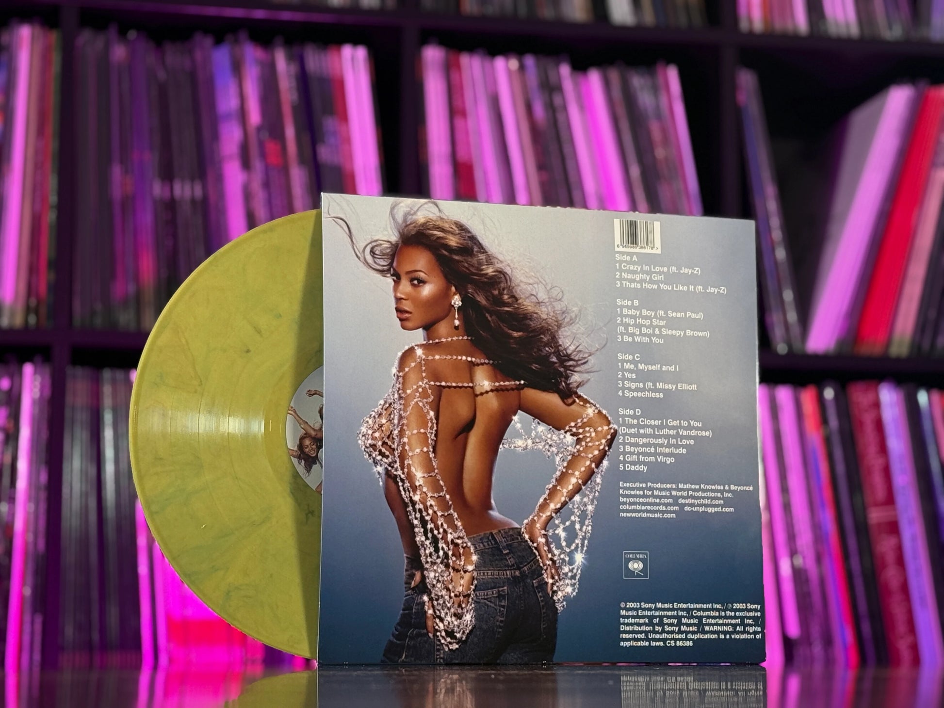 Beyoncé - Dangerously in Love Colored Vinyl USA UNOFFICIAL