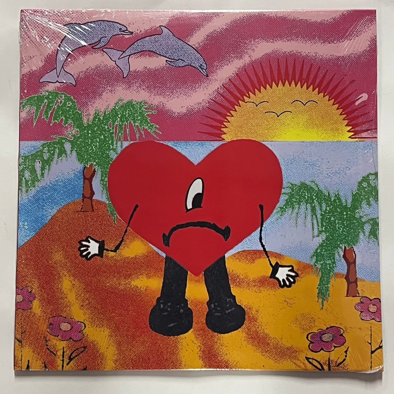 Bad Bunny Un Verano Sin Ti 2LP Vinyl Limited Black 12" Record UNOFFICIAL USA