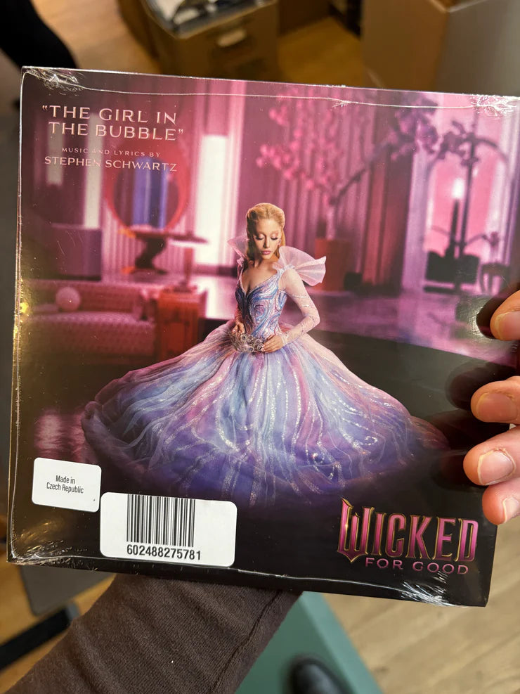 Steven Schwartz - Wicked: For Good - New 7" Single Record 2025 UMG Clear w/ Glitter Vinyl USA