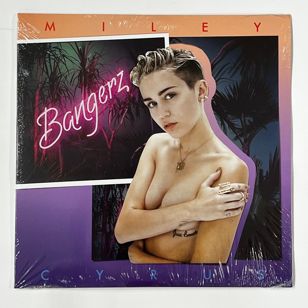 Miley Cyrus Bangerz 2LP Vinyl Limited Black 12" Record NO OFICIAL
