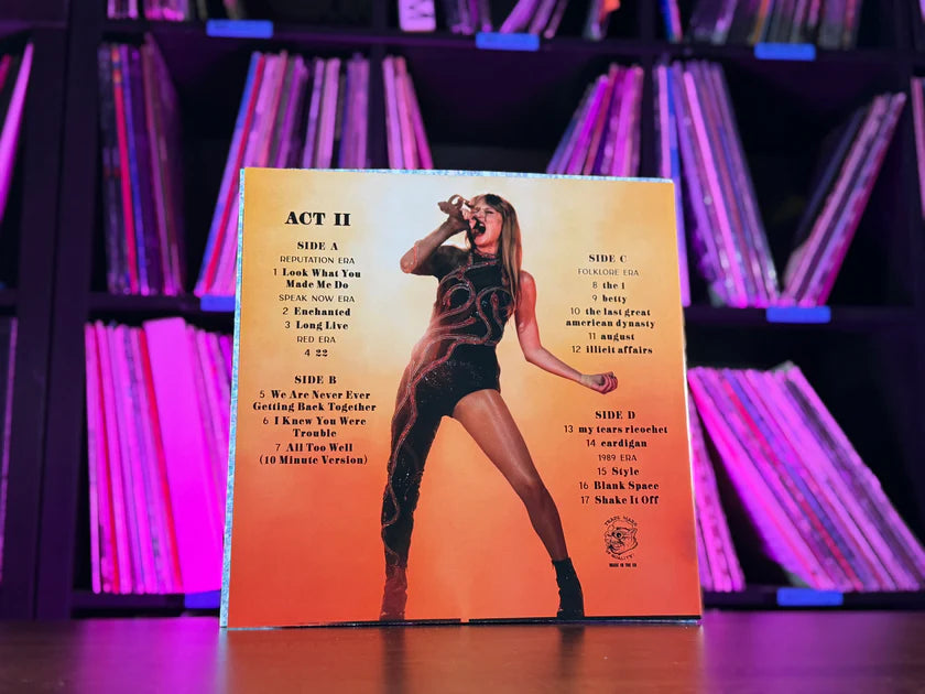 Taylor Swift - The Eras Tour (Taylor's Version) (Act 2) USA NO OFICIAL - Black Vinyl Records Spain