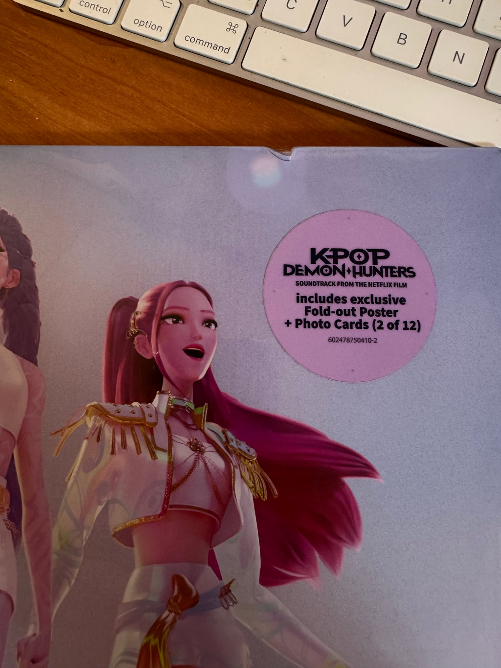 kpop demon hunters (soundtrack from the netflix film) d2c exclusive lp (smokey fuschia) - Black Vinyl Records Spain