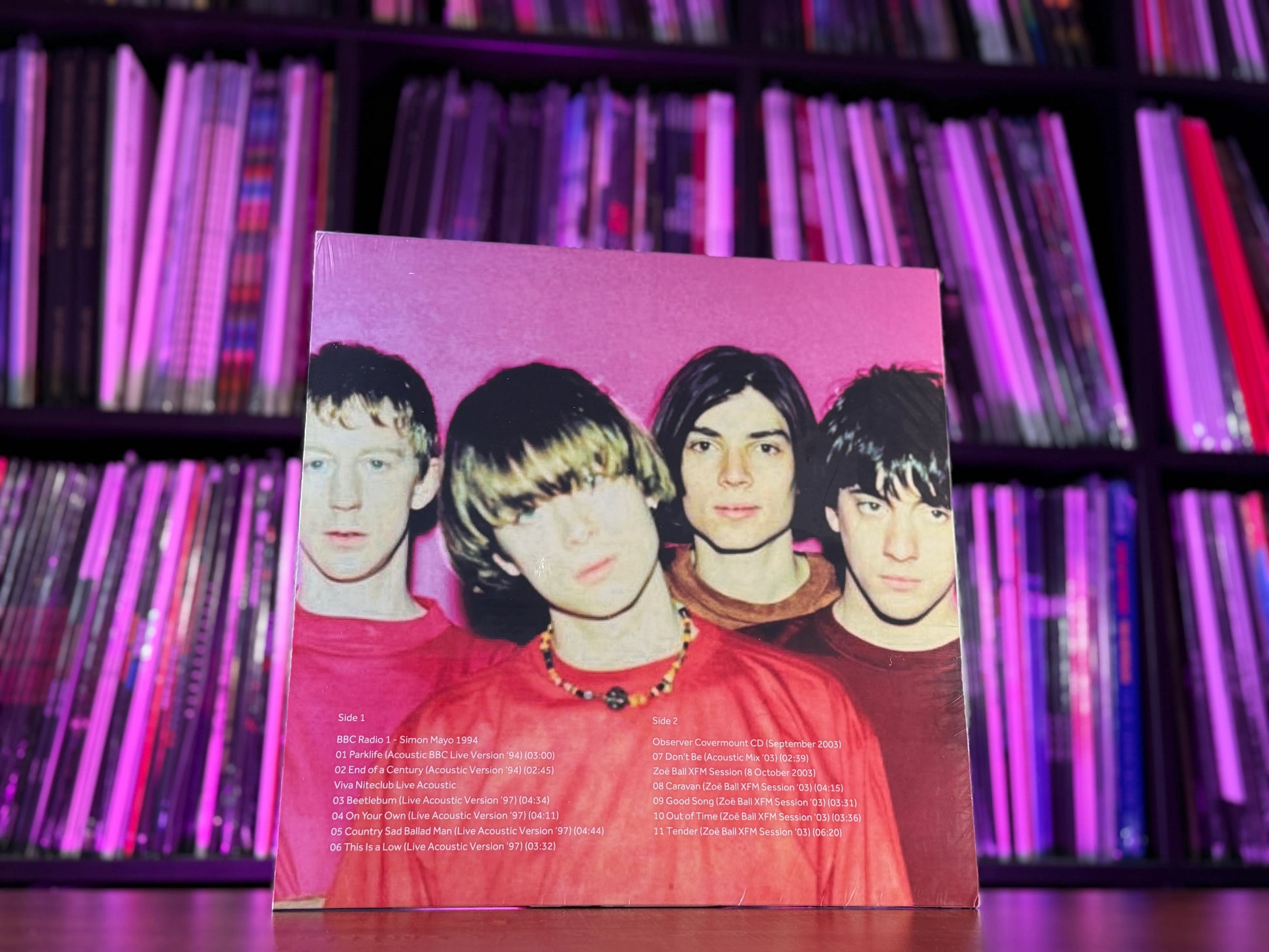 Blur - Acoustic Album LP USA UNOFFICIAL