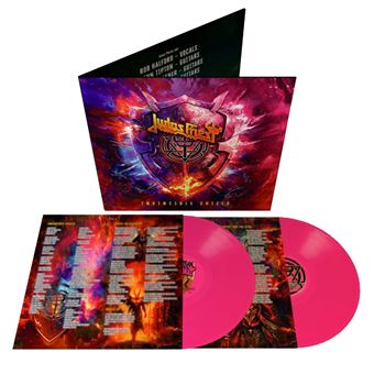 Judas Priest - Invincible Shield 2lp rosas import