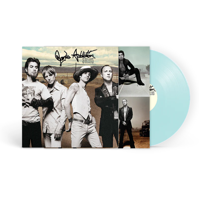 Jane's Addiction - Strays Clearwater Blue Vinyl USA