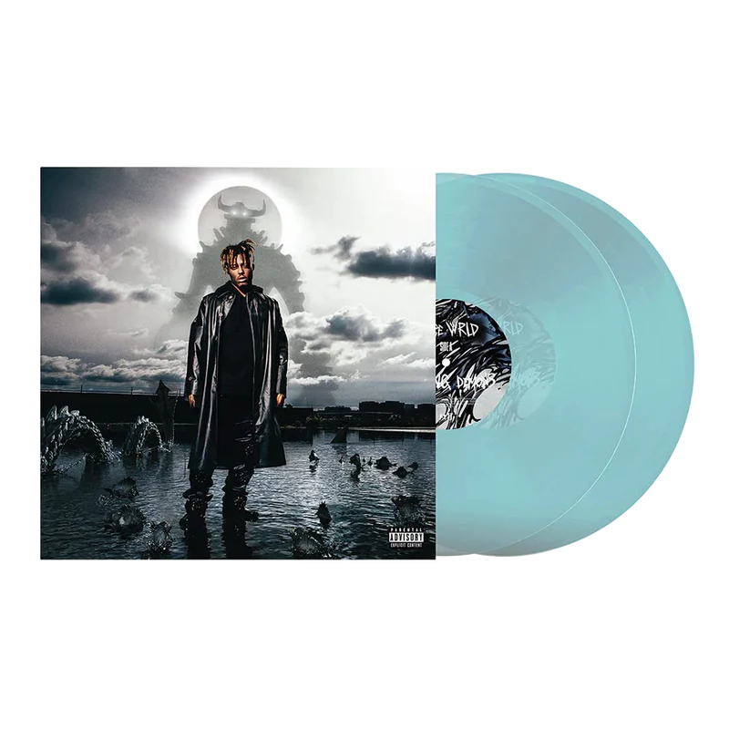 Juice WRLD - Fighting Demons Light Blue Vinyl 2LP USA