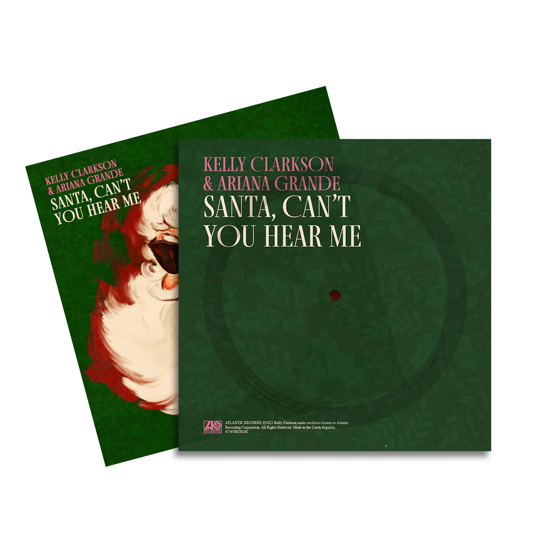 Kelly Clarkson  Santa, Can't You Hear Me (feat. Ariana Grande) Flexi Disc IMPORT USA