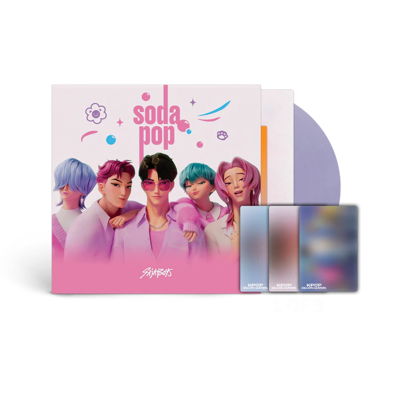 Saja Boys (Andrew Choi, Neckwav, Danny Chung, Kevin Woo, and samUIL Lee) - Soda Pop 7” Vinyl USA (Copia)