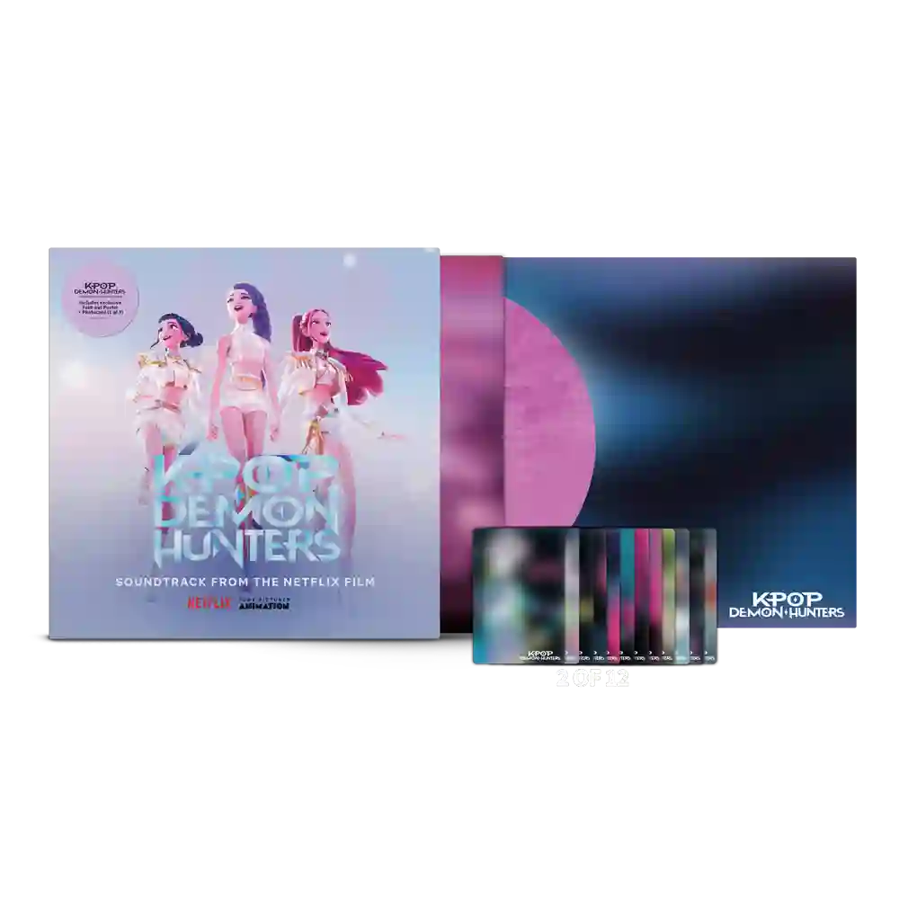 kpop demon hunters (soundtrack from the netflix film) d2c exclusive lp (smokey fuschia) - Black Vinyl Records Spain