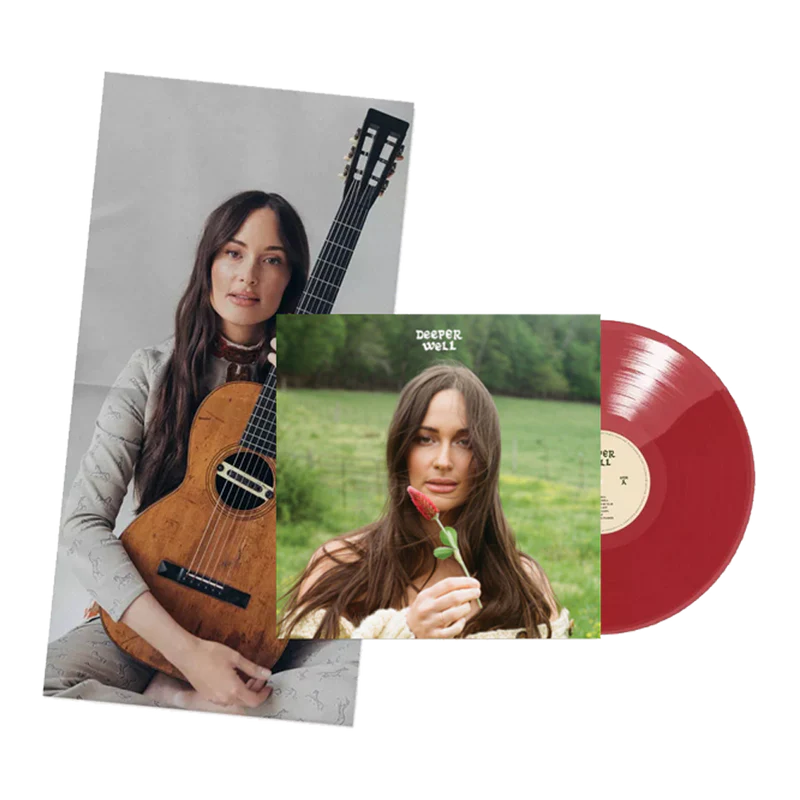 KACEY MUSGRAVES - Deeper Well (Vinyl-Crimson Clover + Poster) USA IMPORT