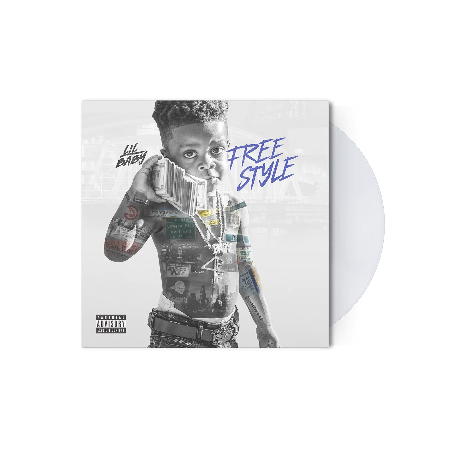 Lil Baby Freestyle / Instrumental 7" USA