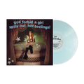 LØLØ "god forbid a girl spits out her feelings!" Light Blue Glitter Vinyl (SIGNED) USA - Black Vinyl Records Spain