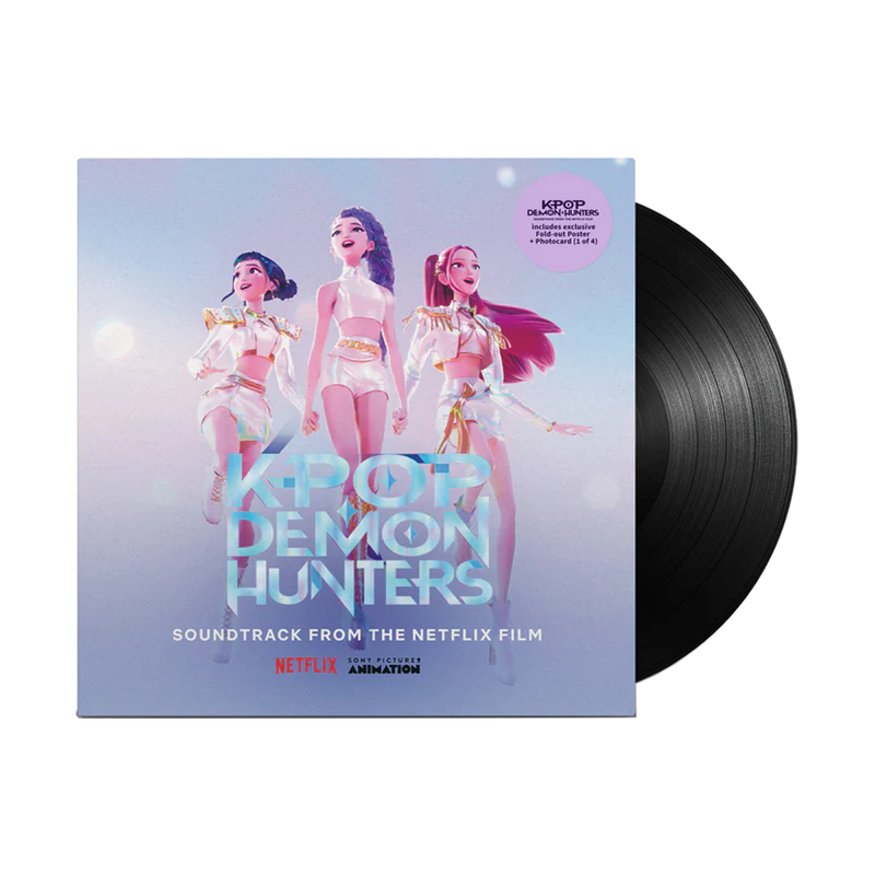 KPop Demon Hunters (Soundtrack from the Netflix Film) LP USA - Black Vinyl Records Spain