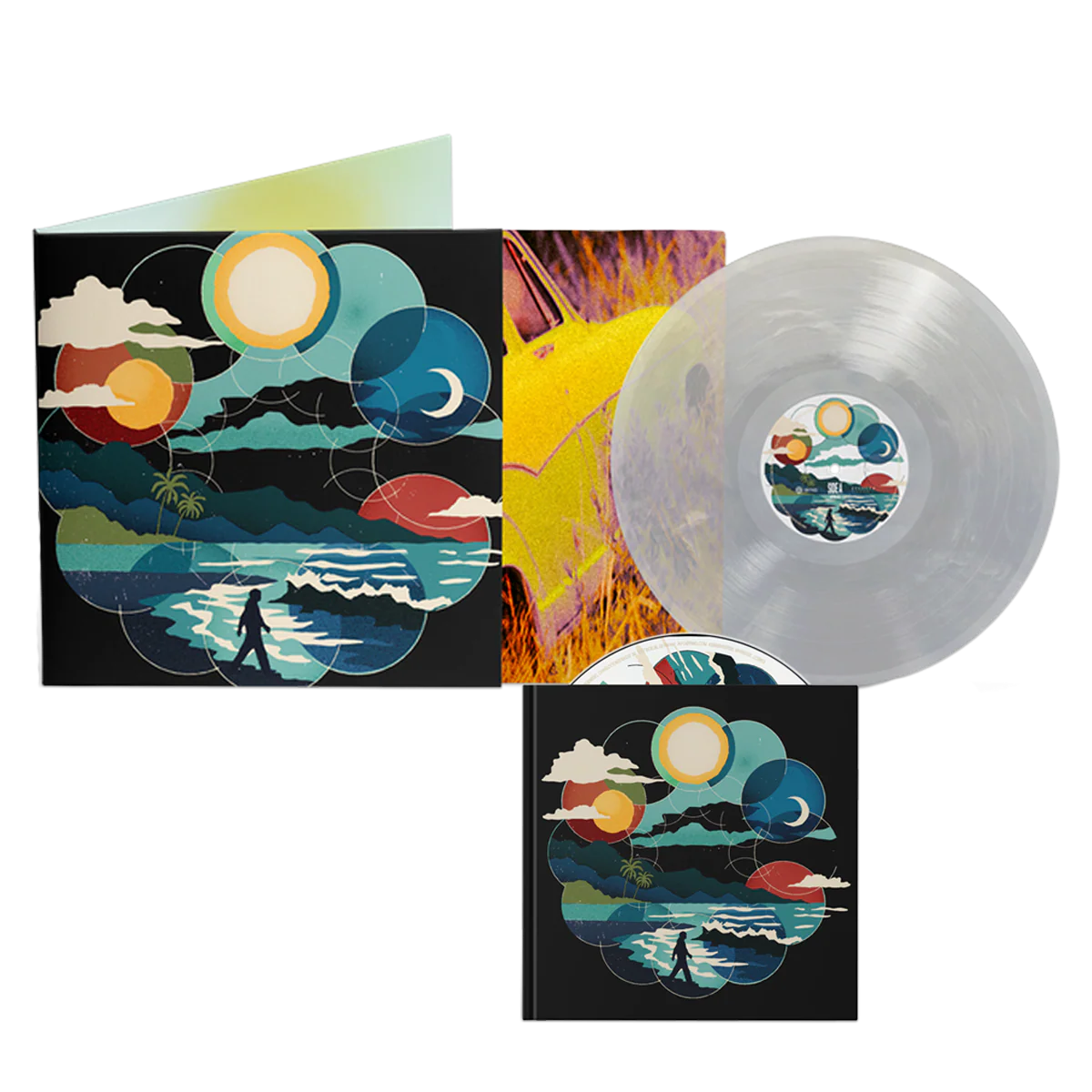 LOUIS TOMLINSON - How Did I Get Here? Alternate Cover White & Clear Marble Firmado lp - Black Vinyl Records Spain