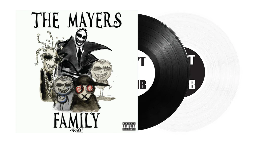 A$AP Rocky – Don't Be Dumb | Mayers Family Edition 2LP Black & White (Arte Tim Burton) USA - Black Vinyl Records Spain
