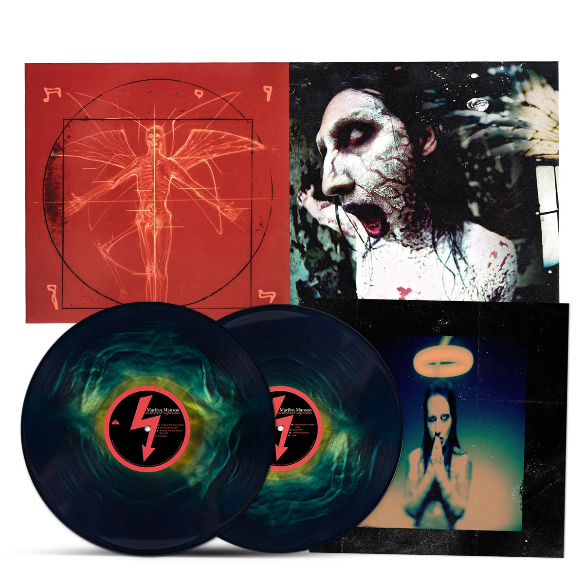 Marilyn Manson - Antichrist Superstar - 30th Anniversary Edition (Midnight Blue with Iridescent Gold & Green Haze 2LP)
