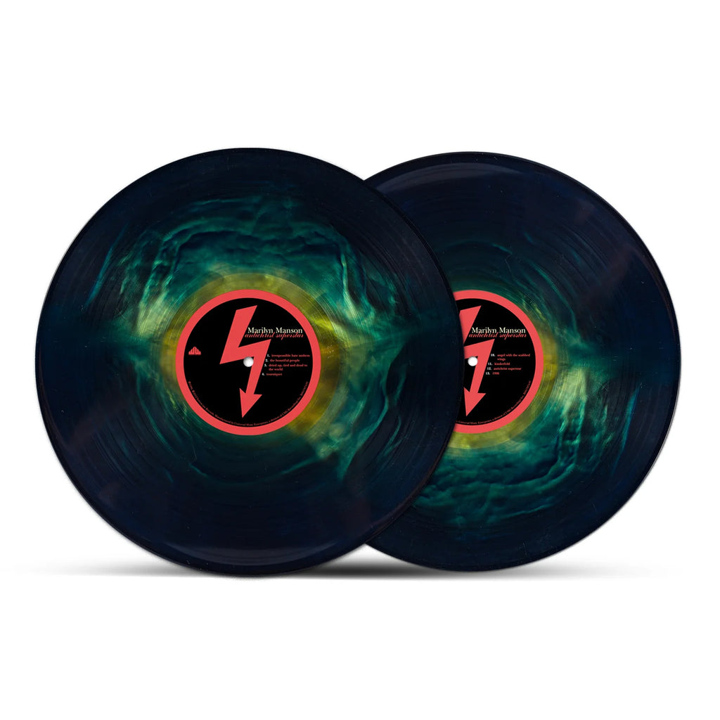 Marilyn Manson - Antichrist Superstar - 30th Anniversary Edition (Midnight Blue with Iridescent Gold & Green Haze 2LP)