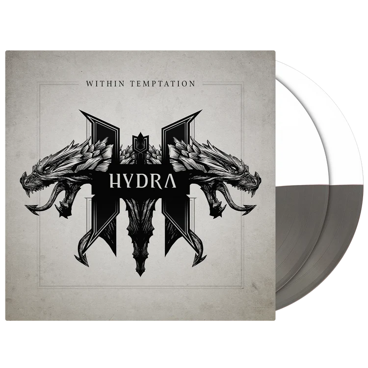 Within Temptation - Hydra - WT 30 Years Limited Silver/White Split Vinyl Edition 2LP