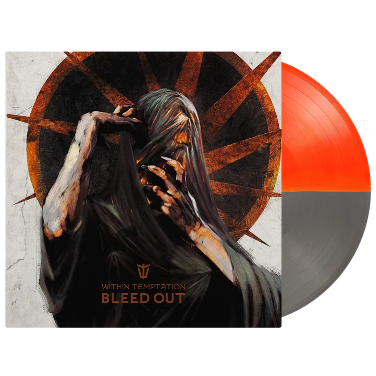 Within Temptation - Bleed Out - WT 30 Years Limited Orange/Silver Split Vinyl Edition LP