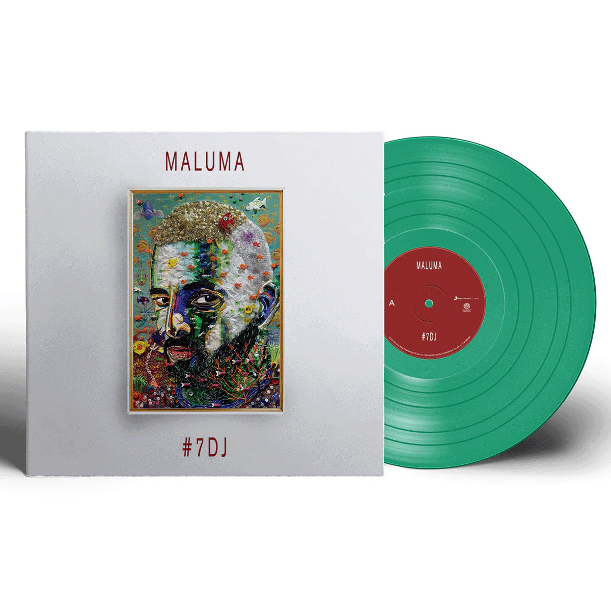 Maluma - #7DJ (7 Dias En Jamaica) Turquoise Vinyl USA - Black Vinyl Records Spain