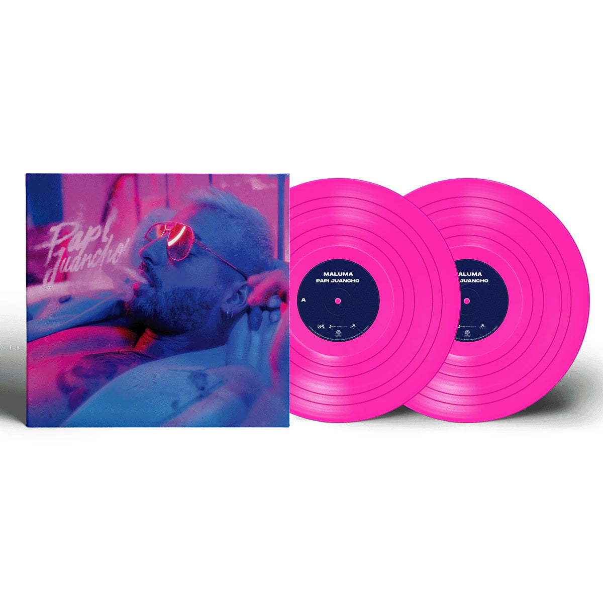 Maluma - PAPI JUANCHO Pink Vinyl 2LP USA - Black Vinyl Records Spain