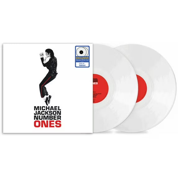 Michael Jackson - Number Ones - Walmart Exclusive Opaque White Vinyl 2 LP USA