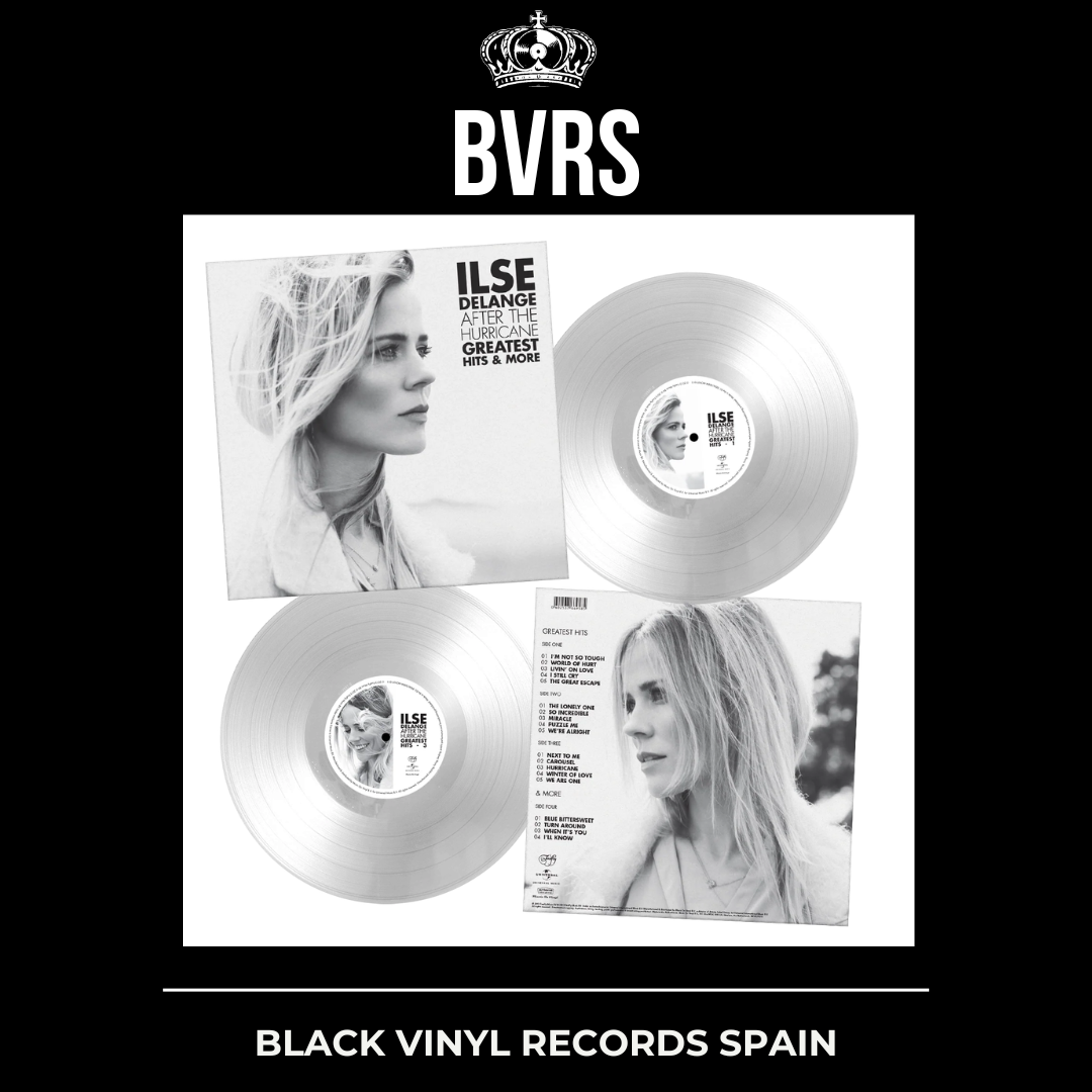 Ilse DeLange - After The Hurricane: Greatest Hits & More (180g) (Limited Edition) (Crystal Clear Vinyl) 2LP - Black Vinyl Records Spain