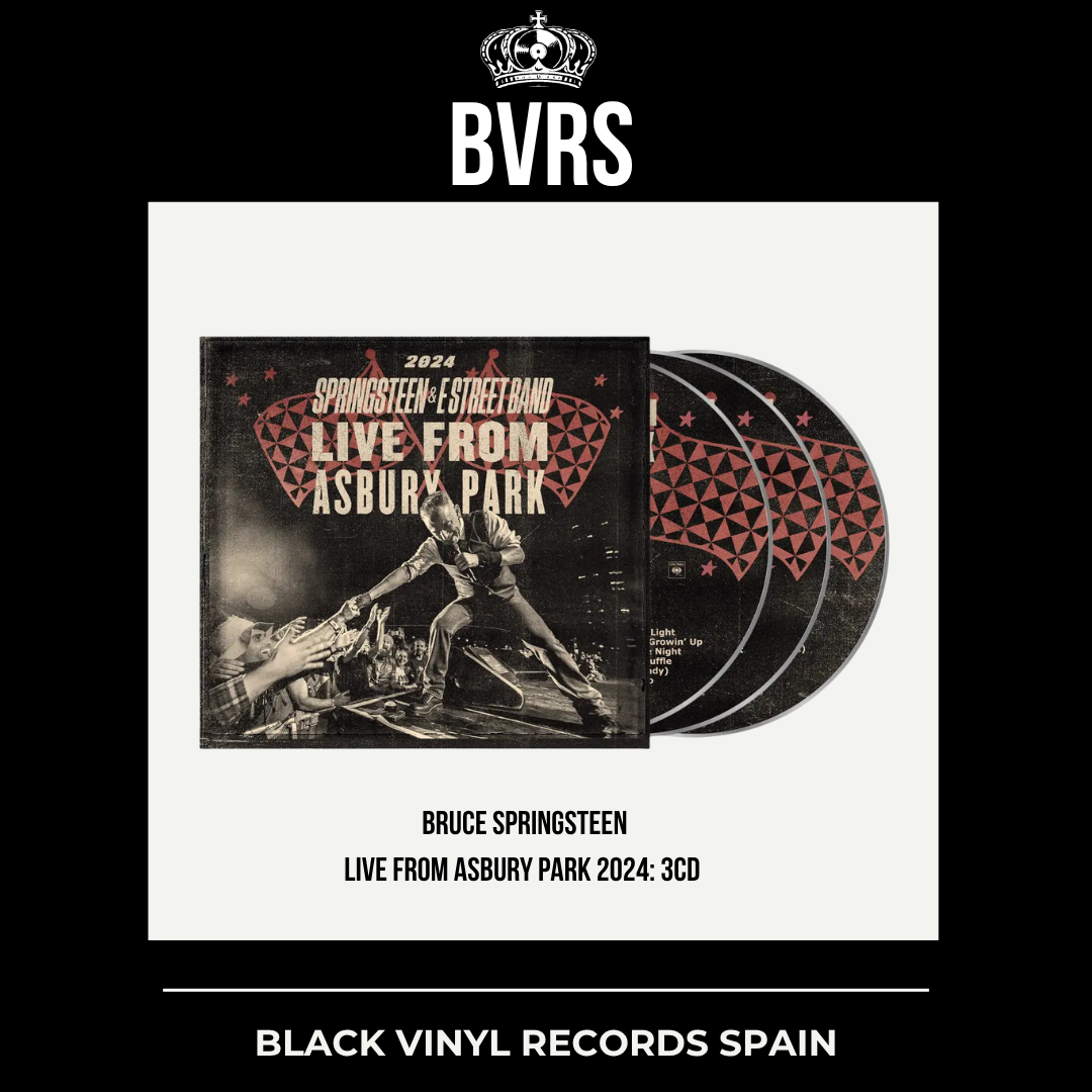 Bruce Springsteen - Live from Asbury Park 2024 3CD - Black Vinyl Records Spain