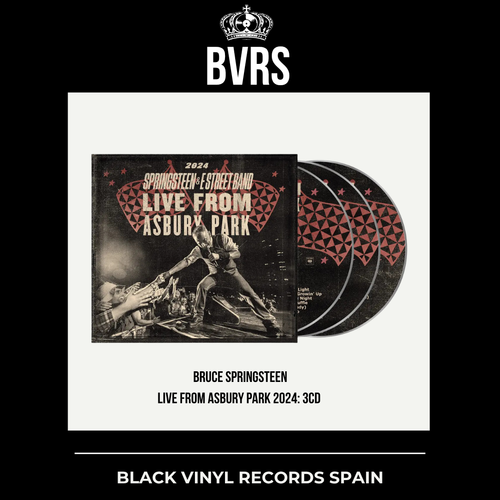 Bruce Springsteen - Live from Asbury Park 2024 3CD - Black Vinyl Records Spain