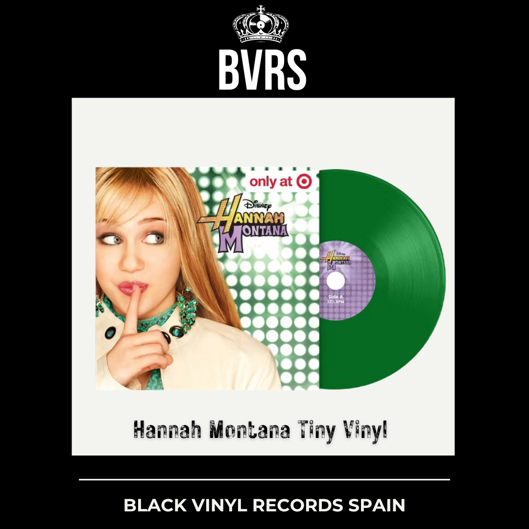 Hannah Montana Tiny Vinyl - The Best of Both Worlds / If We Were a Movie (Target Exclusive, Vinyl 4 inch) USA - Black Vinyl Records Spain