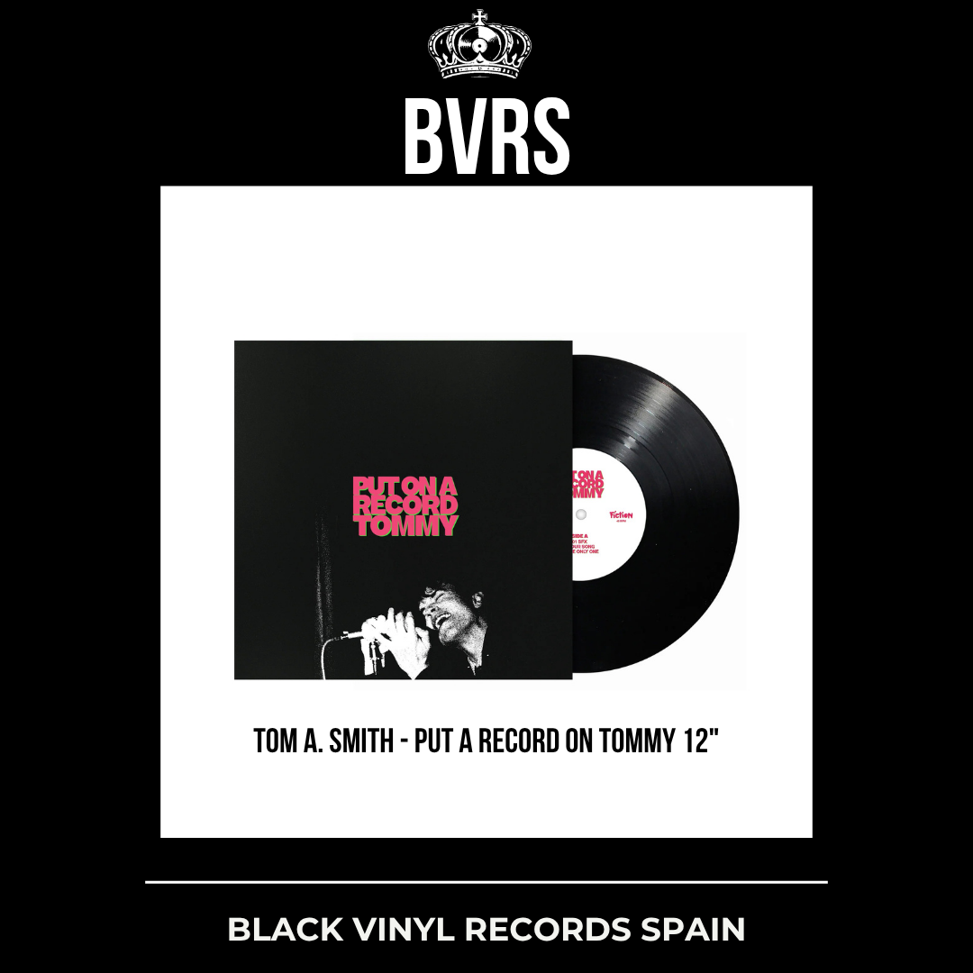 Tom A. Smith - Put A Record On Tommy 12" - Black Vinyl Records Spain