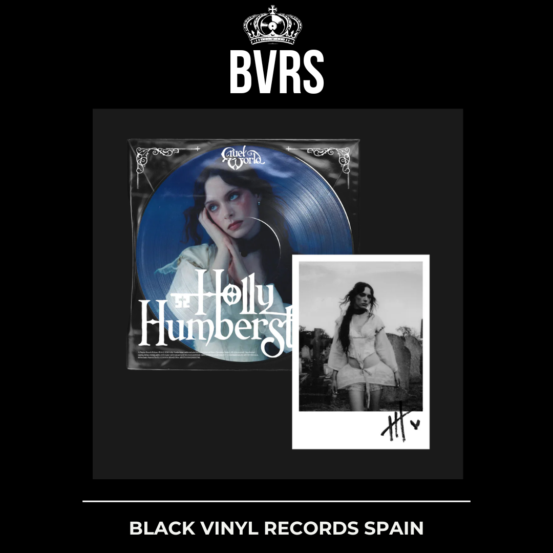 HOLLY HUMBERSTONE - Cruel World Picture Disc + Signed Print IMPORT