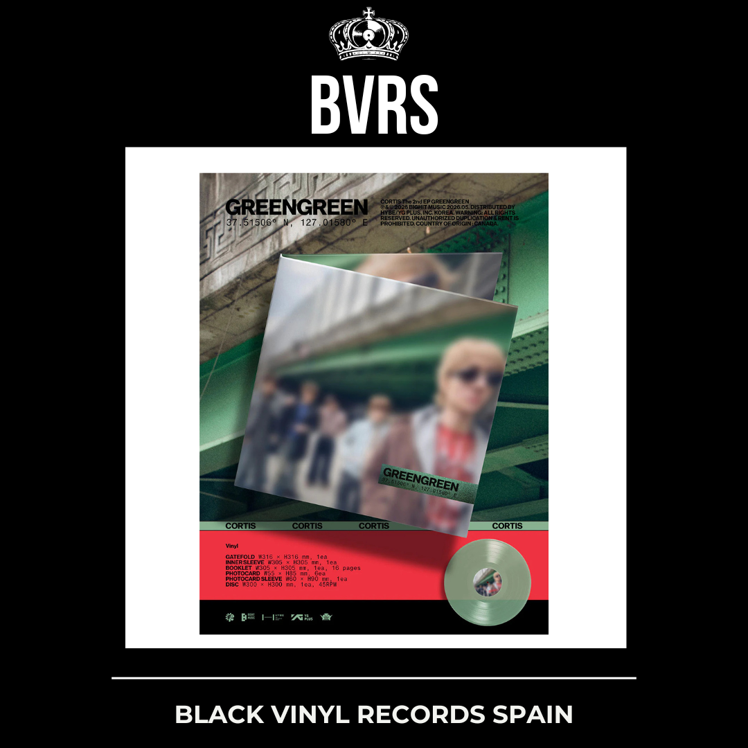 CORTIS - GreenGreen Green Vinyl edition - Black Vinyl Records Spain