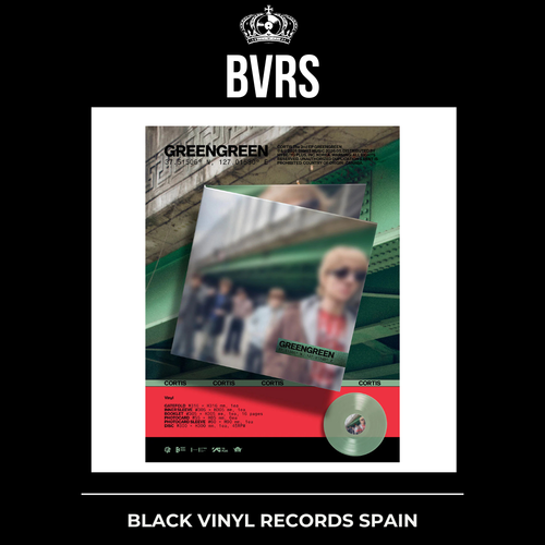 CORTIS – GreenGreen | LP Vinilo Verde Edición Limitada – Black