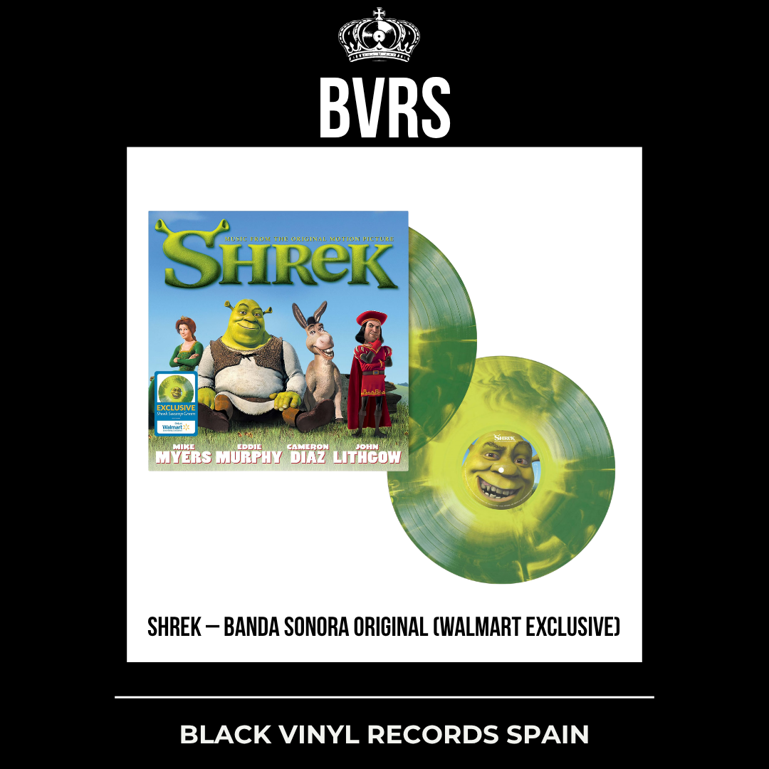 Shrek – Banda Sonora Original (Walmart Exclusive) LP | USA Import - Black Vinyl Records Spain