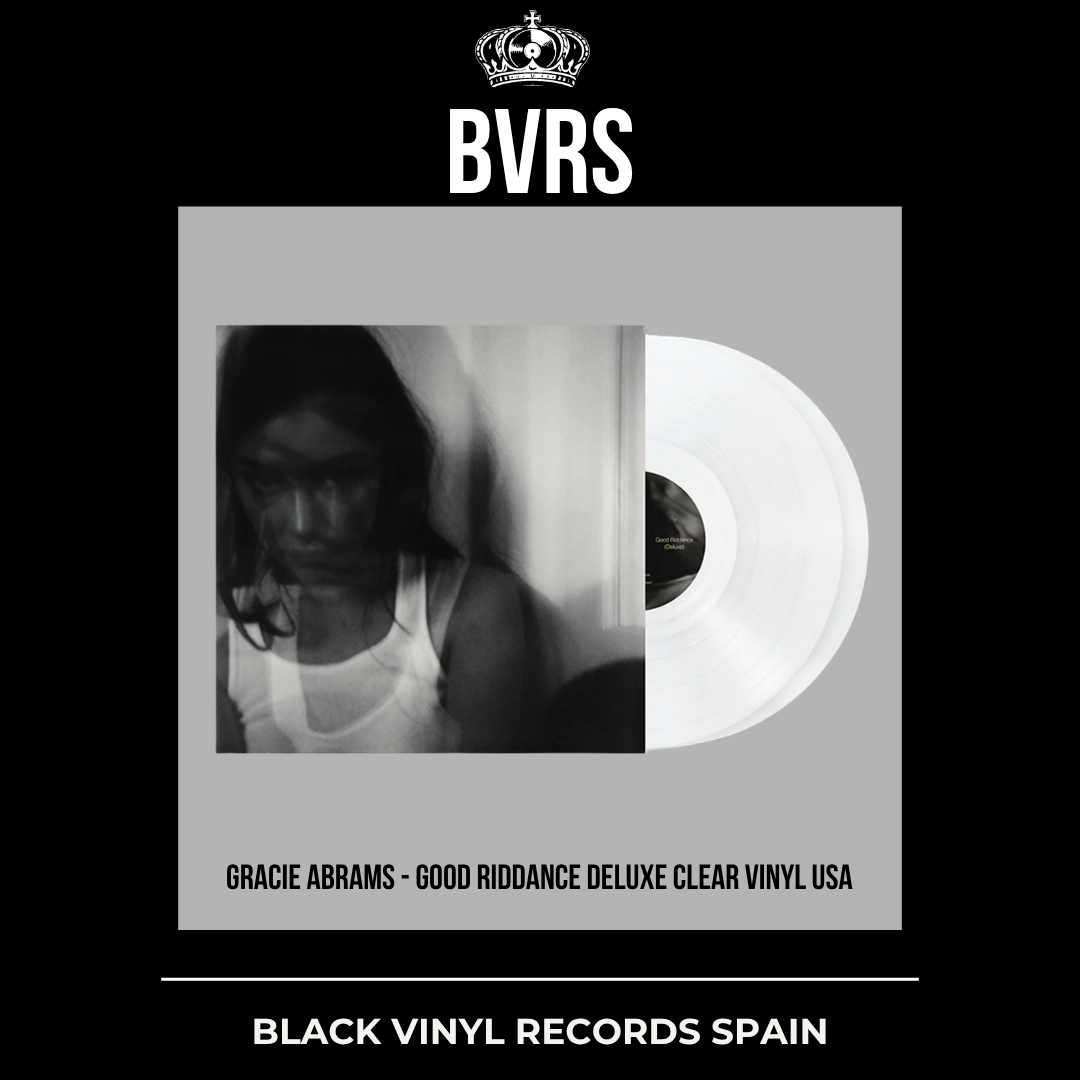 GRACIE ABRAMS - Good Riddance Deluxe Clear Vinyl USA - Black Vinyl Records Spain