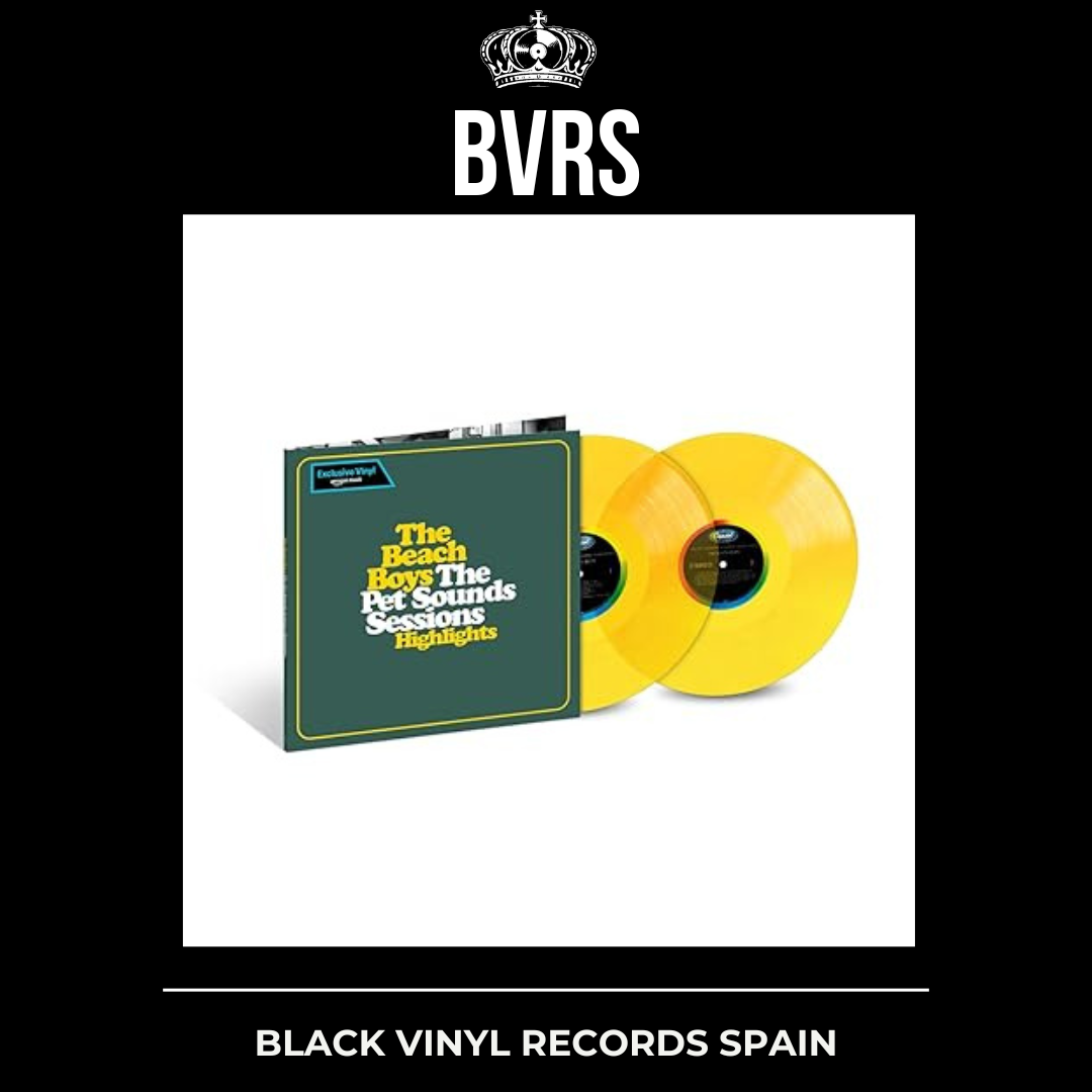 THE BEACH BOYS - The Pet Sounds Sessions Highlights Vinilo Amarillo USA