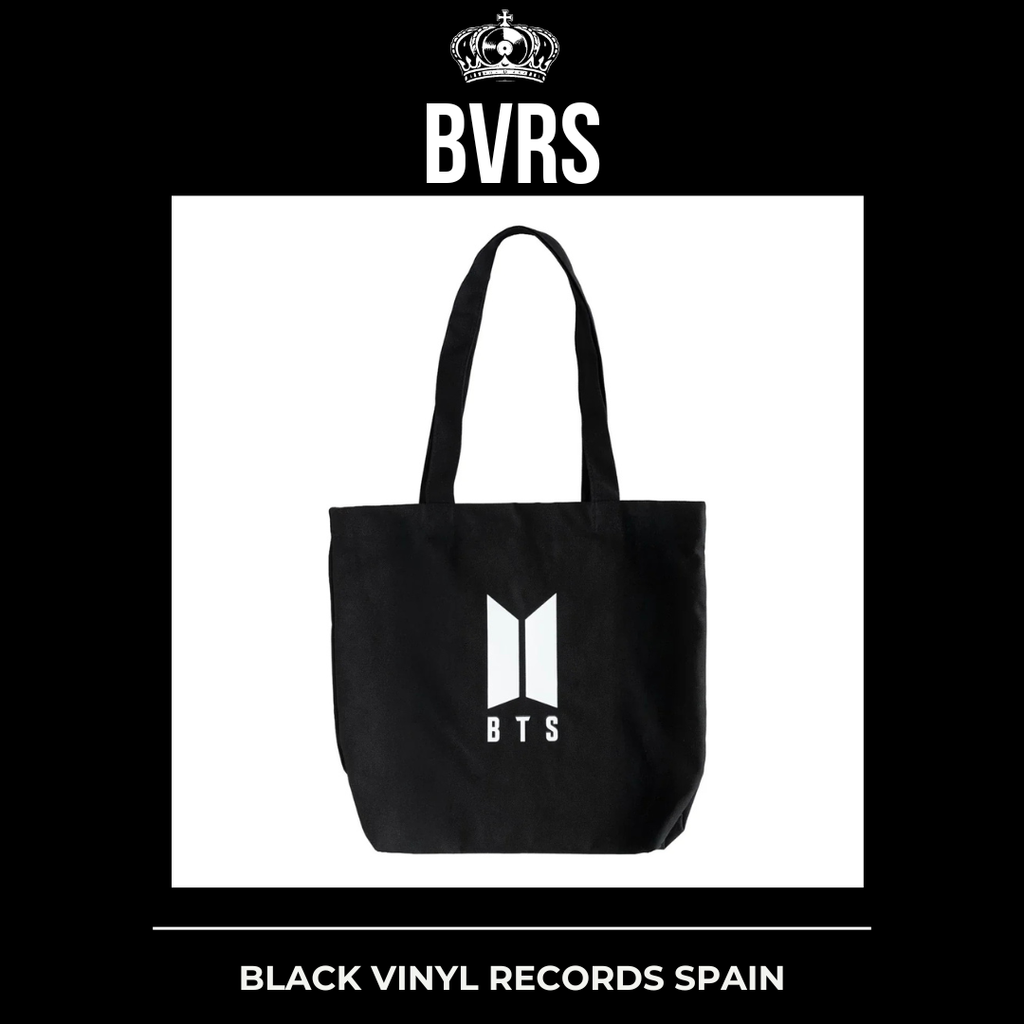 BTS Logo Tote Bag UK - Black Vinyl Records Spain