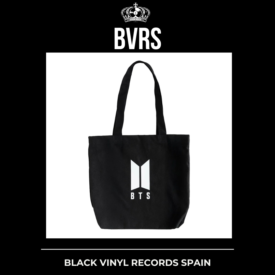 BTS Logo Tote Bag UK - Black Vinyl Records Spain