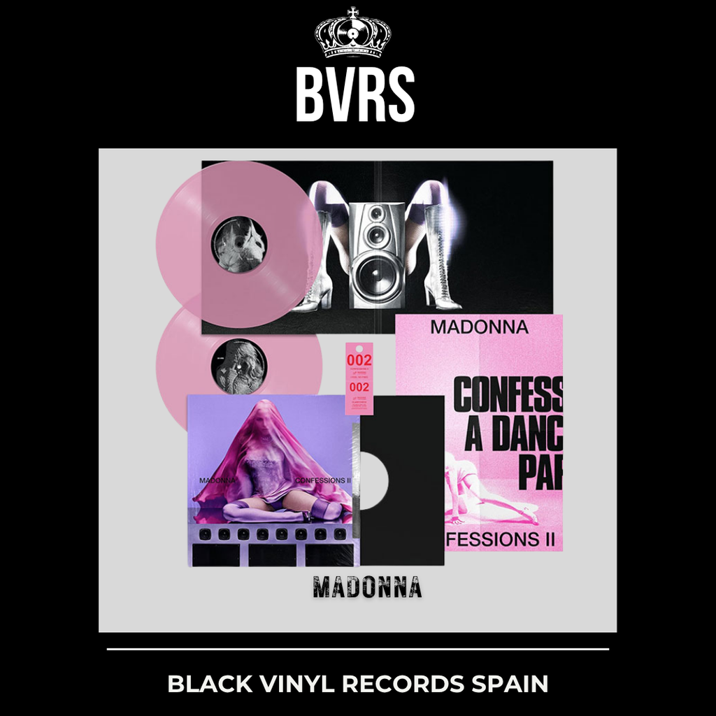 Madonna - Confessions II 16 Tracks Translucent Pink Vinyl edition - Black Vinyl Records Spain