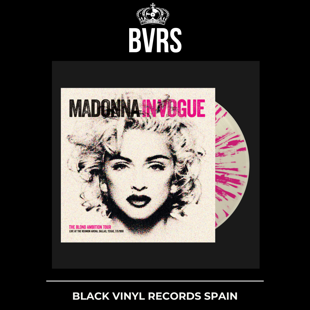 Madonna - In Vogue (Edición Limitada Numerada a Mano en Vinilo Salpicado) - Black Vinyl Records Spain
