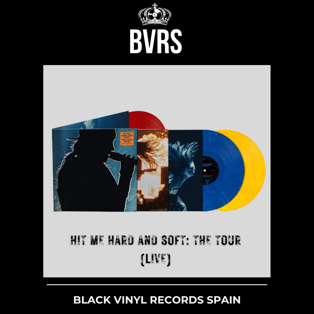 Billie Eilish - Hit Me Hard And Soft: The Tour (Live) 100% Recycled Uniquely Colored Vinyl edition