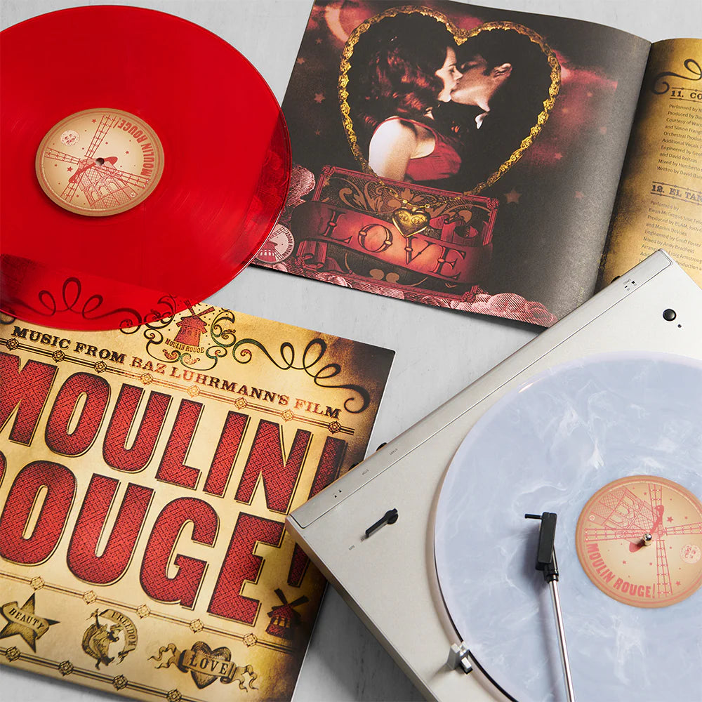 Moulin Rouge - Music from Baz Luhrmann's Film - Exclusive Red & Clear USA IMP🇺🇸 - Black Vinyl Records Spain