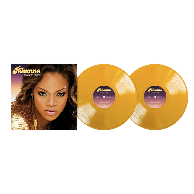 Rihanna - Music of the Sun Yellow Opaque Vinyl edition