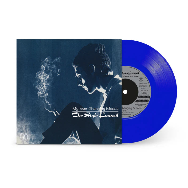 The Style Council My Ever Changing Moods: Exclusive Blue Vinyl 7" UK IMPORT